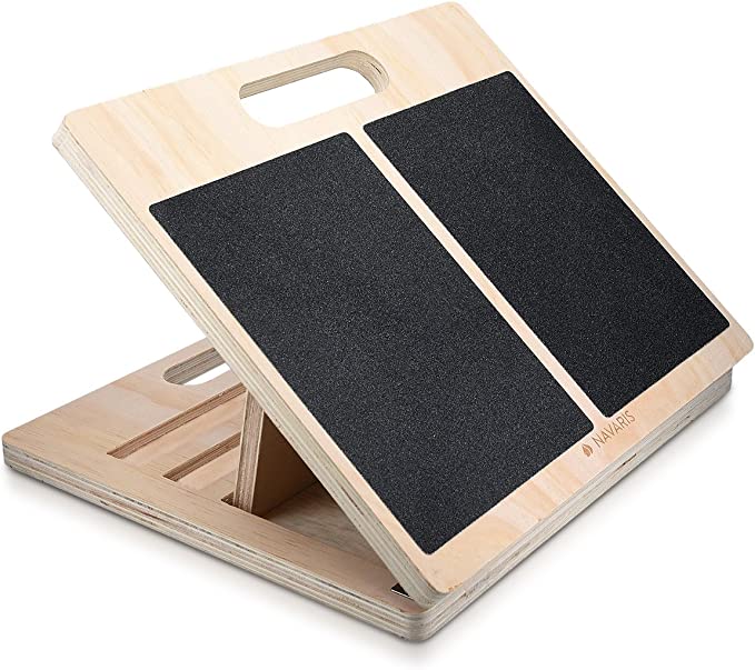 Adjustable Wood Incline Board for Stretching Calves